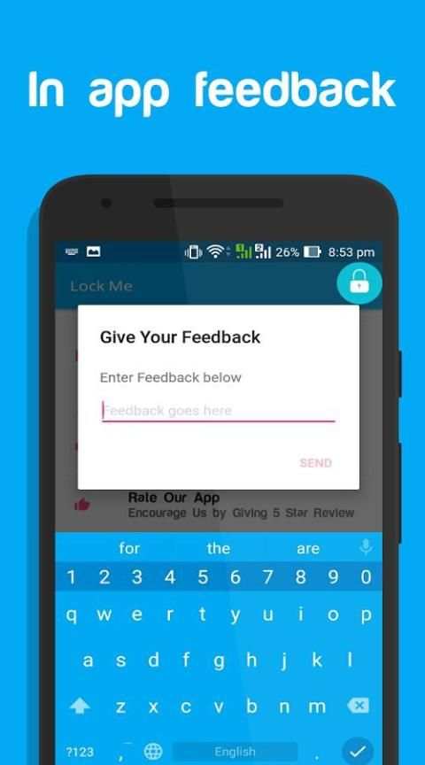 Lock Me - One Touch Lock 1 تصوير الشاشة