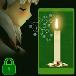 Candle Blow Screen Lock