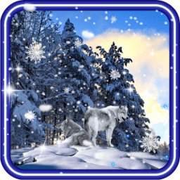 Wolves n Snow 3D LWP 1.0