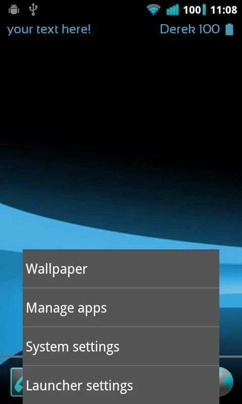 ICS Launcher скриншот 3