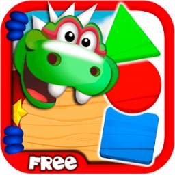 Dino Tim:Learn shapes & colors
