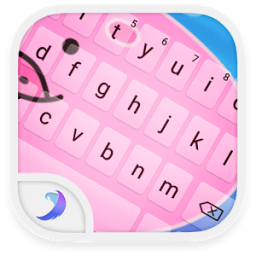 Emoji Keyboard-Pink Pig أيقونة