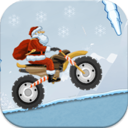 Climb Hill Christmas Bmx icon