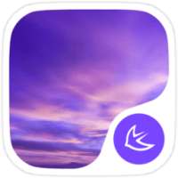 Purple Sky theme for APUS