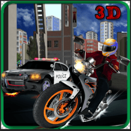 Crime moto escape: SWAT police icon