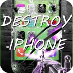 Destroy the Iphone: Prank أيقونة