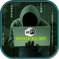 Hacker all Wifi simulated