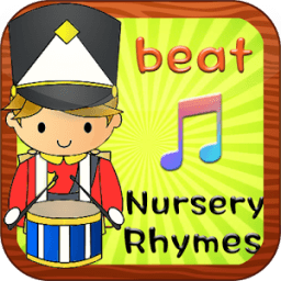 Nursery Rhymes with Drum beat icon