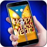 New Year Zipper Lock