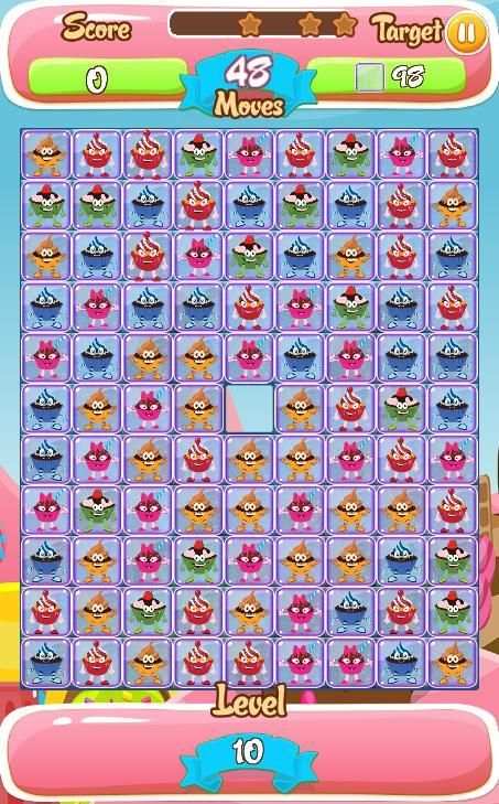 Candy Cookie Jam скриншот 7