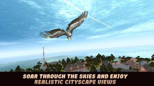 City Bird Eagle Simulator 3D screenshot 4