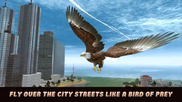 City Bird Eagle Simulator 3D screenshot 5