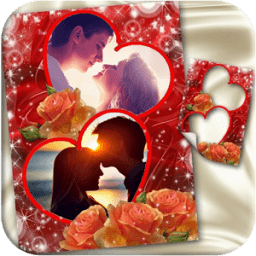 صورتك فى اطار الحب والرومانسية icon