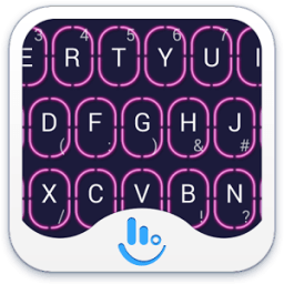 Miss Neon Keyboard Theme आइकन