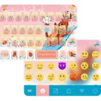 Santa's Deer Themefor Keyboard on 9Apps