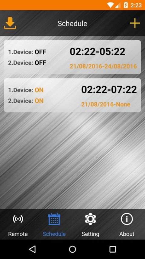 SDAlarm screenshot 3