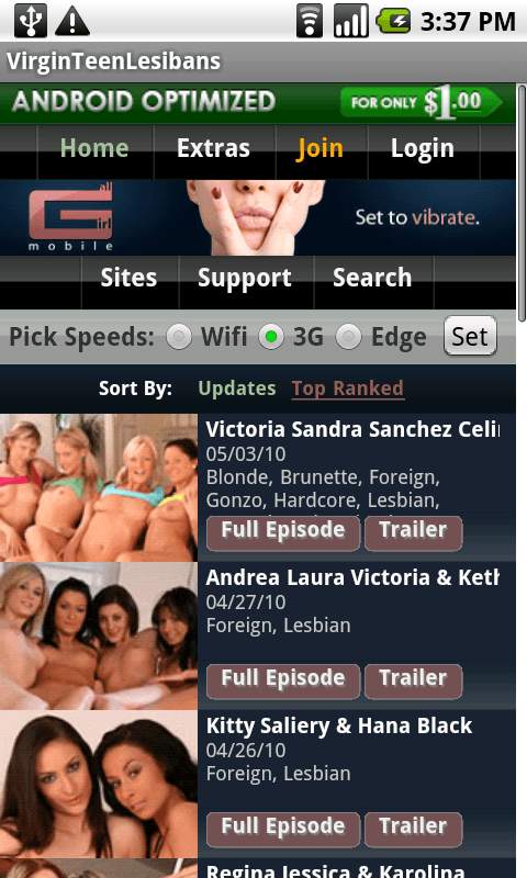 Virgin Teen Lesbians screenshot 1