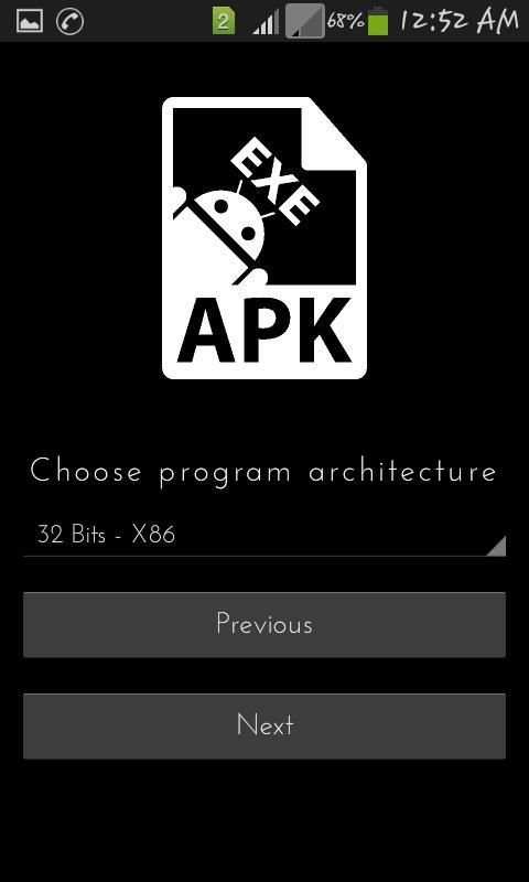 EXE TO APK screenshot 4
