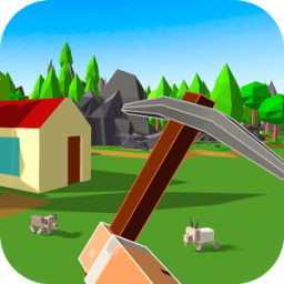 Farm Craft Survival Simulator أيقونة