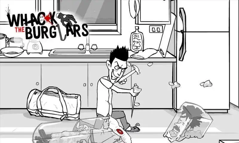 Whack the Burglars - Robbers скриншот 5