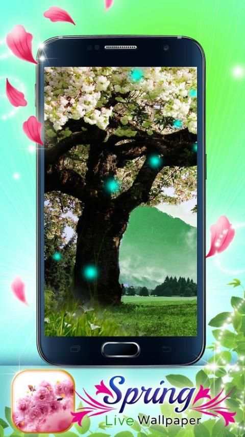 Spring Live Wallpaper screenshot 3