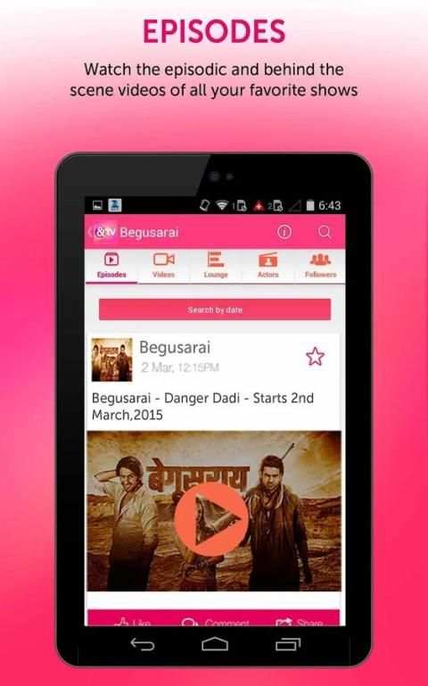 &TV (AND TV) Official App स्क्रीनशॉट 2