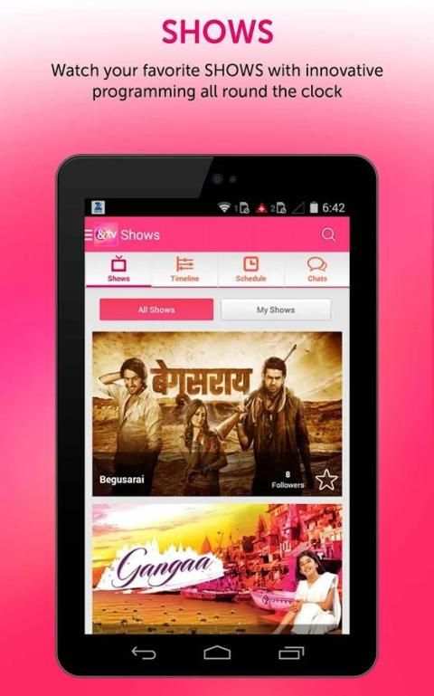 &TV (AND TV) Official App स्क्रीनशॉट 5