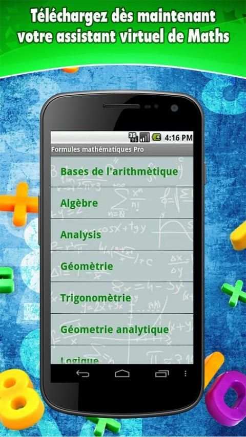 Fórmulas Matemáticas screenshot 8