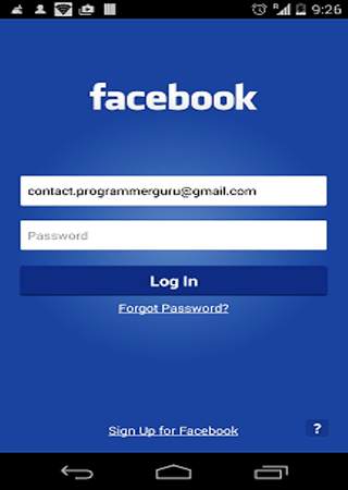 Facebook password hacker prank screenshot 1