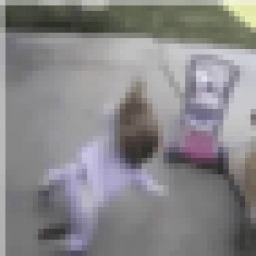 Девочка падает на лицо иконка