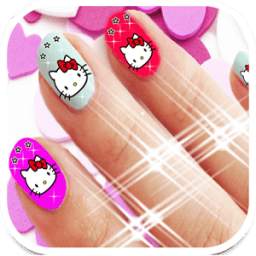 Hello Kitty Nail Art Salon