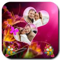 Rose Flower Photo Frames Dual on 9Apps