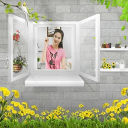 Window Photo Frame أيقونة