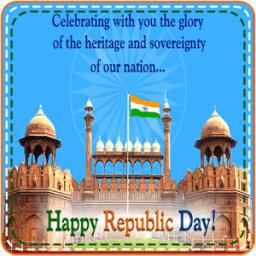 Happy Republic Day Greeting आइकन