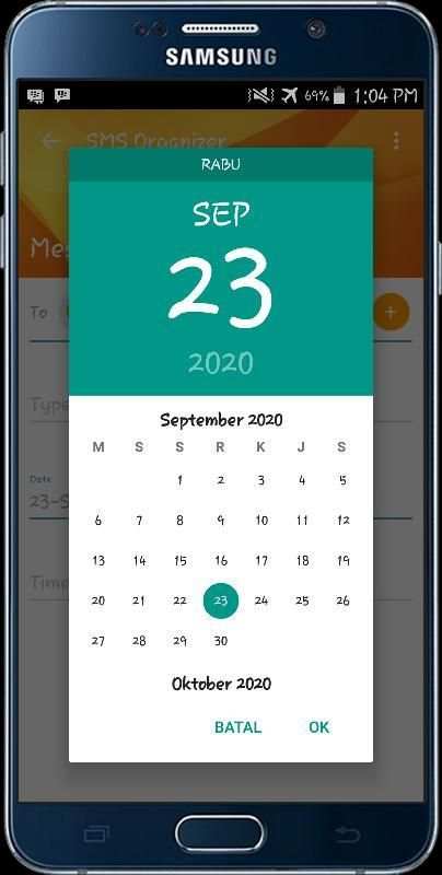 SMS Organizer 2 تصوير الشاشة