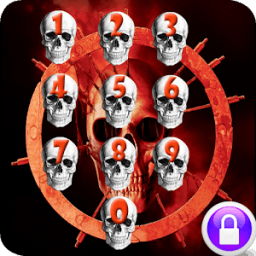 Skull Password Lock Screen icon