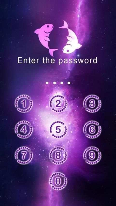 AppLock Theme Pisces screenshot 2