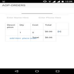 AOP-ORDERS