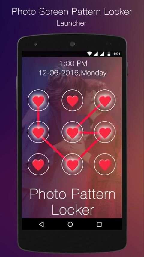 My Photo Pattern Lock Screen скриншот 1