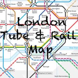 London Tube Rail Map