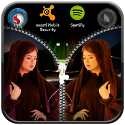 ikon Zipper Lock Screen