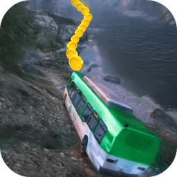 Mountain bus game आइकन
