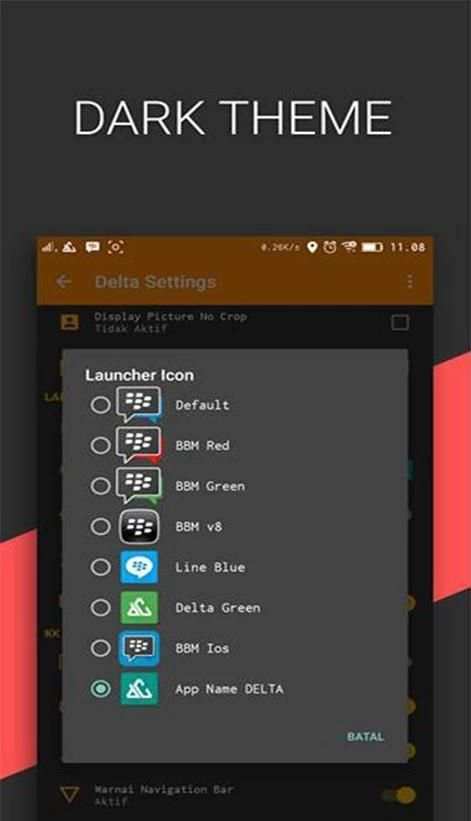 Multi BBM Delta Tema Variant скриншот 7