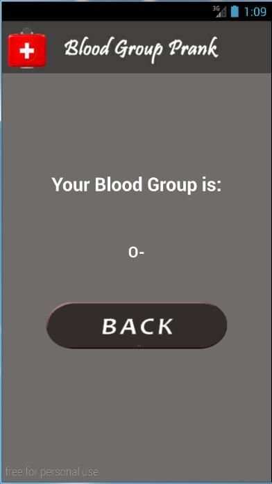 Blood Group Scanner Prank screenshot 2