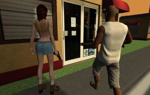 Gang wars in Vice City 1 تصوير الشاشة