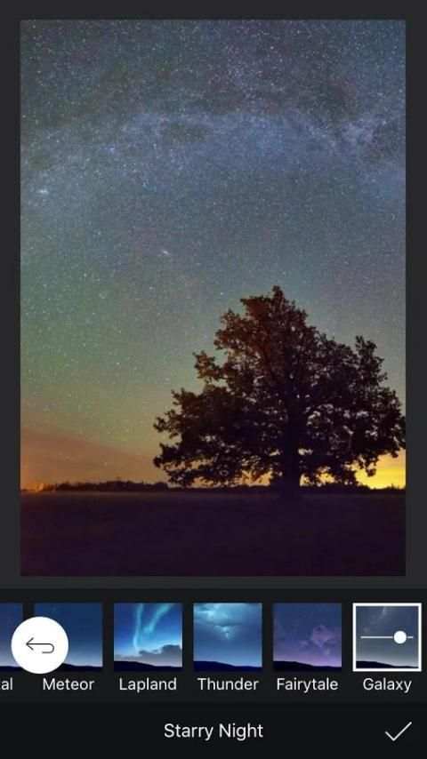 Cam Starry Night by Camera360 5 تصوير الشاشة