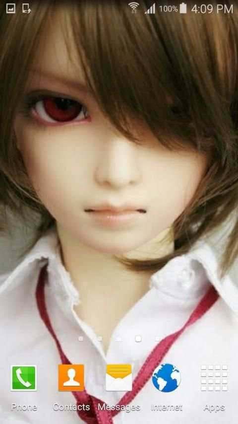 Beautiful Doll Live Wallpapers screenshot 4