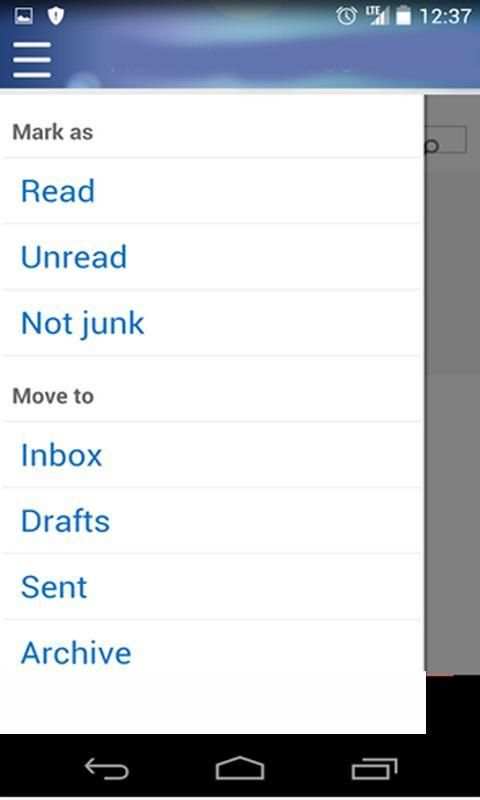 MyMail Outlook 1 تصوير الشاشة