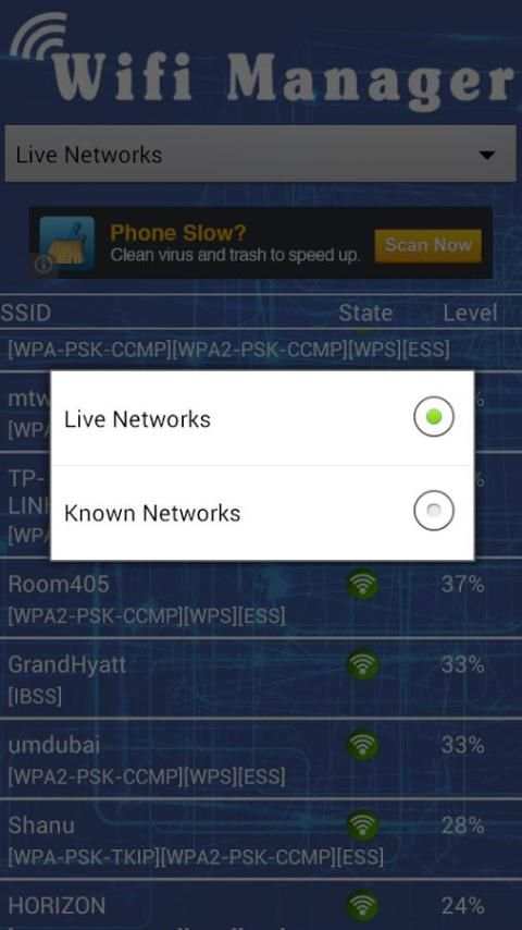 Wifi Manager / Booster screenshot 1