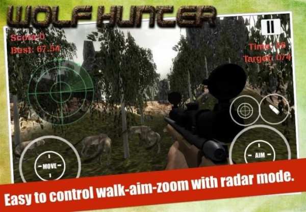Wild Wolf Hunter Sniper Shoot screenshot 3